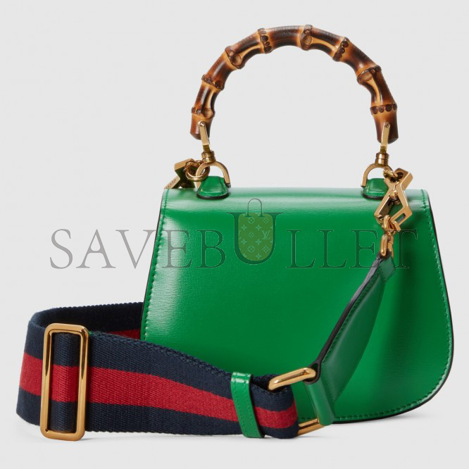 GUCCI BAMBOO 1947 MINI TOP HANDLE BAG 686864 (17*12*7.5cm) GUCCI BAMBOO 1947 MINI TOP HANDLE BAG 686864 (17*12*7.5cm)